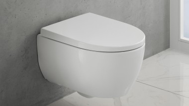 Ceramica WC sospesa della serie da bagno Geberit iCon (© Geberit)