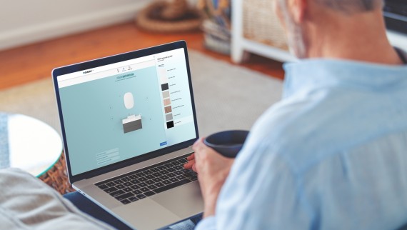 Badspiegel, Badmöbel und Unterschrank im Geberit Produkt-Finder auswählen Badspiegel, Badmöbel und Unterschrank im Geberit Produkt-Finder auswählen