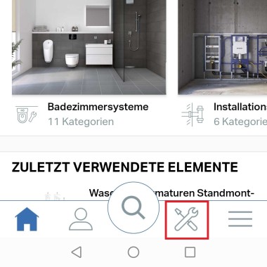 Geberit Pro App