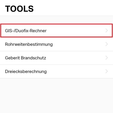 Geberit Pro App